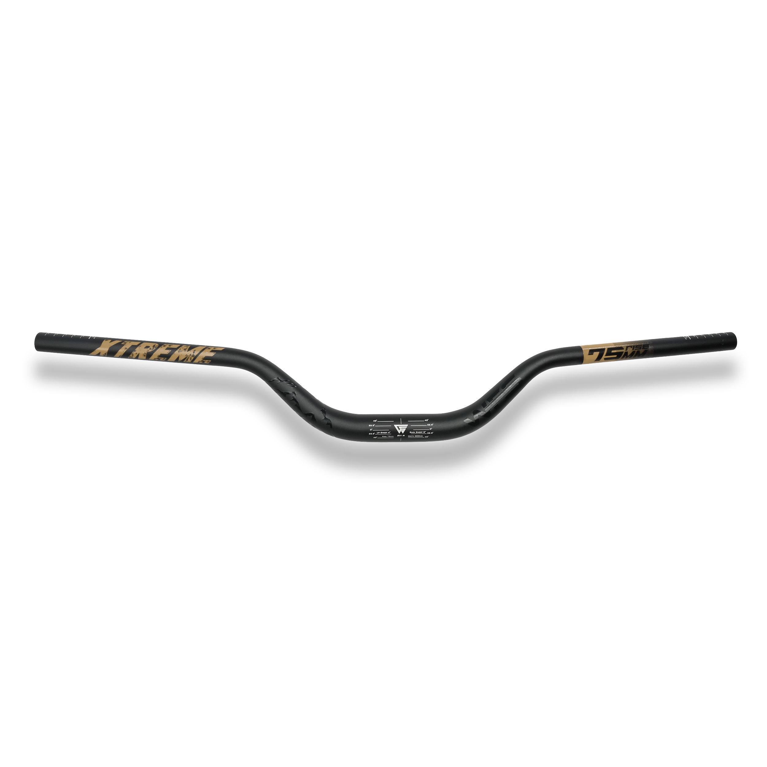 Xtreme 31.8 x 800mm / Rise: 75mm